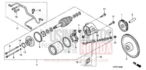 STARTING MOTOR SH1506 de 2006